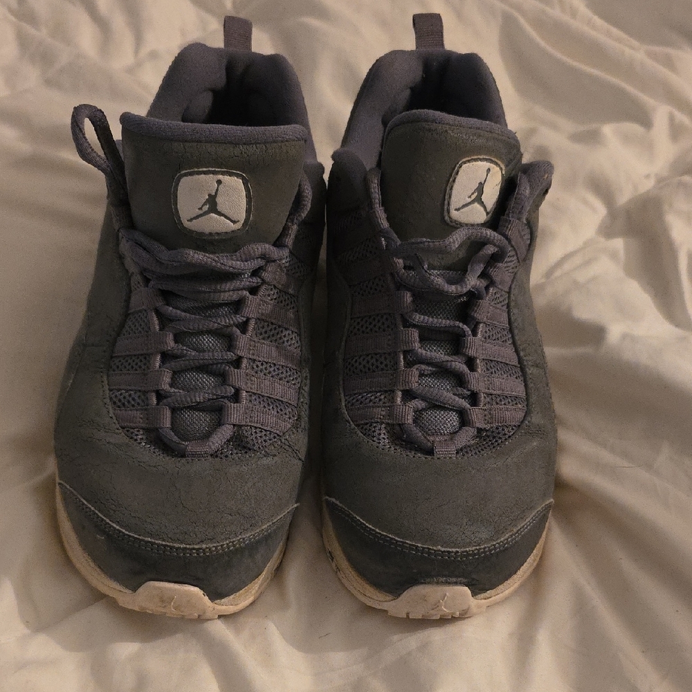 Jordan Sneakers in Gray and White